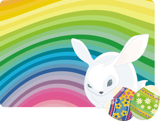 Wall Mural - easter background