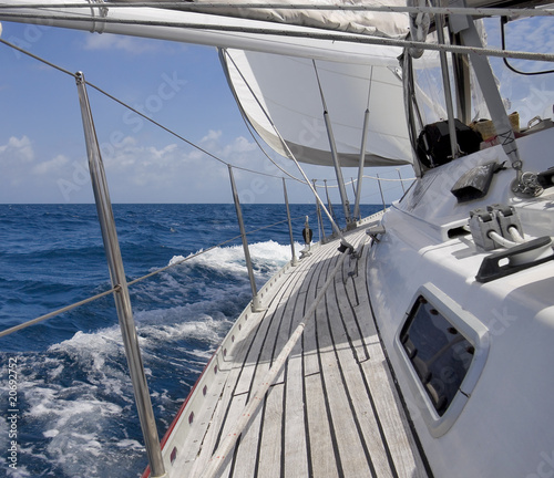 Naklejka na szybę Sailboat view