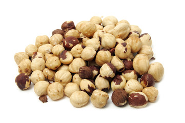 Wall Mural - toasted hazelnuts