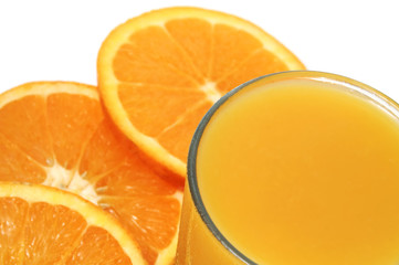 Canvas Print - orange juice