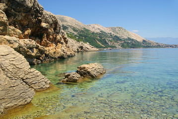 Canvas Print - Stara Baska Strand - Stara Baska beach 30