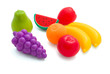 Plastic fruits