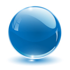 Aufkleber - 3d crystal sphere