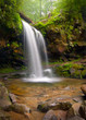 Grotto falls Smoky Mountains waterfalls nature landscape
