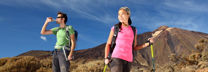 Wall Mural - Hiking panorama