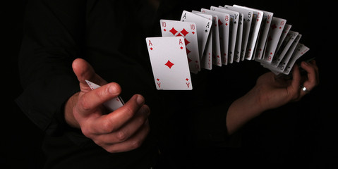 playing cards trick