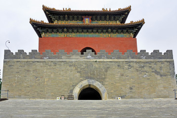 Poster - China, Beijing the Ming Tomb Shisanling.