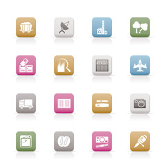  Business and industry icons - Vector Icon set