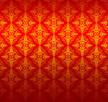 Red Victorian Pattern