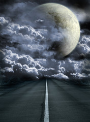 Wall Mural - moon