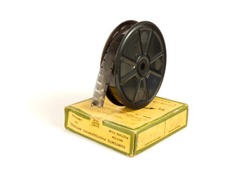 16mm 30m film reel and box