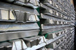 aluminium bars in a factory