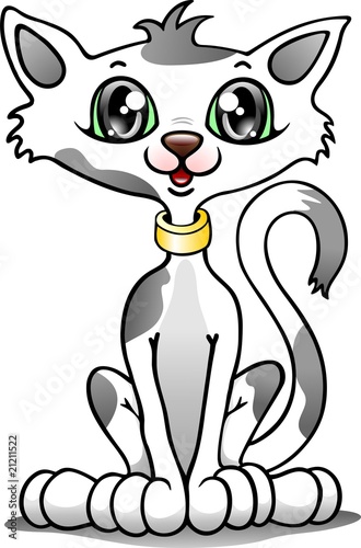Gatto Vettoriale-Vector Pussy Cat-Chat Vectoriel-Cartoon-2 - Buy this stock  vector and explore similar vectors at Adobe Stock | Adobe Stock