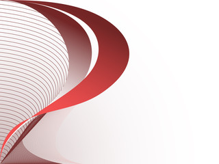 Red Abstract design