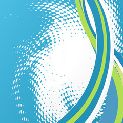 Wall Mural - abstract wave background