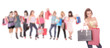 © Netfalls - Shopping women group
