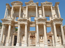 Celsus Library, In Ephesus, Asia Minor, Turkey