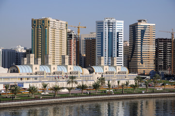 Wall Mural - Sharjah City, United Arab Emirates