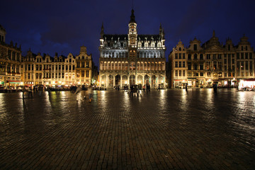 Wall Mural - Brussels, Belgium - town hall