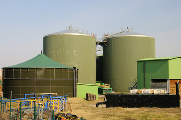 Sticker - Biogasanlage - biogas plant 65