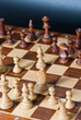 Szachownica z szachami