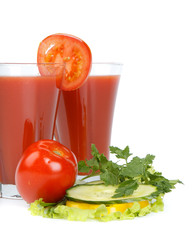 Fresh tomato juice