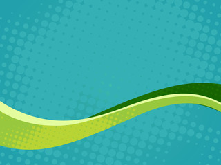 Wall Mural - abstract wave background