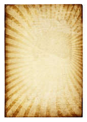 Wall Mural - Sunburst image (with clipping path).