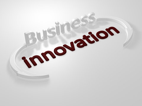 Business - Innovation - Schriftzug