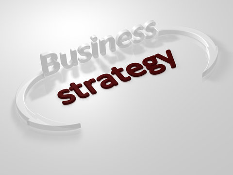 Business - Strategy - Schriftzug