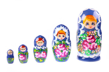 Five matryoshka