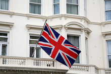 British Flag Flying From Building
