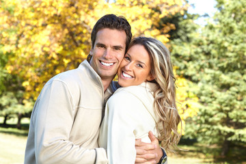 Wall Mural - couple in love