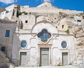  Church of St. Pietro Barisano. Sassi of Matera. Basilicata.