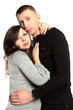 © artmim - Happy family. Young man and pregnant woman