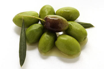 Poster - Olive con olio