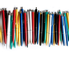Colored Pens Line