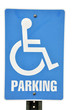 Handicapped Parking Sign Isolated