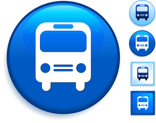 Poster - Bus Icon on Internet Button