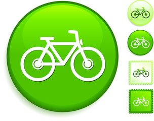 Wall Mural - Bicycle Icon Internet Icon