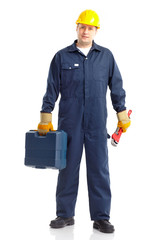 Wall Mural - plumber worker