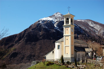 catholic church, Trarego, Italy