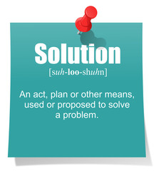 Solution definition