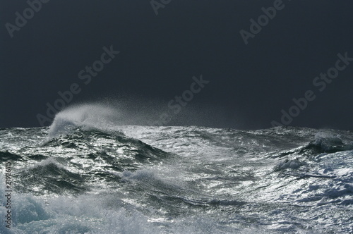 Fotografía tempête sur le raz de Sein