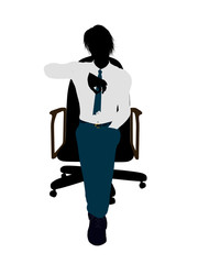 Male Business Silhouette