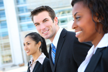 Poster - Diverse Attractive Business Team