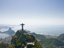 Dramatic Aerial View Of Rio De Janeiro