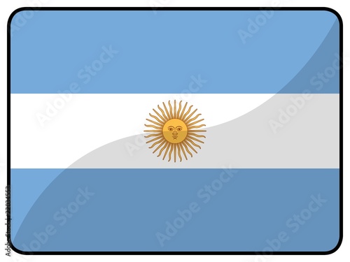 Drapeau Argentine Argentina Flag Stock Illustration Adobe Stock