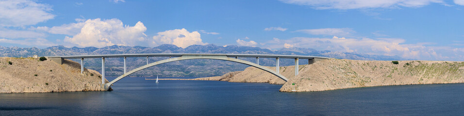 Canvas Print - Pag Brücke - Pag bridge 14