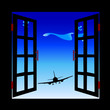 aircraft in sight illustration